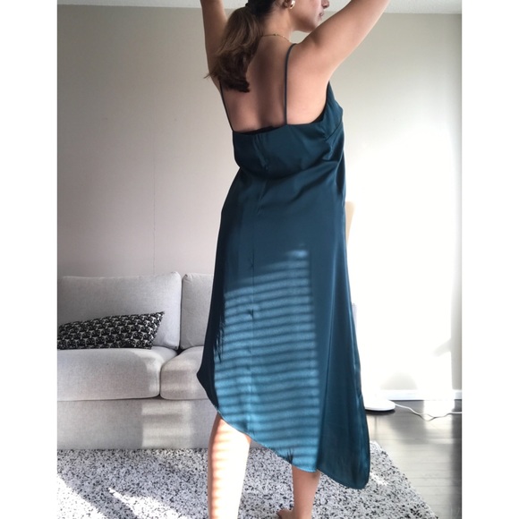 Vintage satin dress| size S - Picture 2 of 5